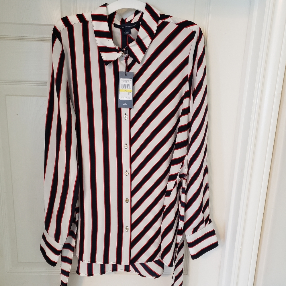 Tommy hilfiger young americans polished shirt